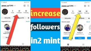 Instagram Par Follower Kaise Badhaye| how to increase followers on instagram /  tech prince