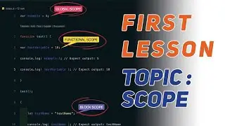 Scope in JavaScript Explained Like a Ninja ⚔️ | Master ECMAScript Secrets