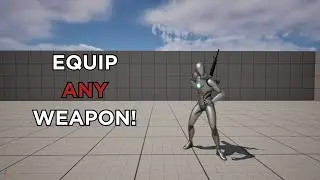 Equip Weapons! │ Unreal Engine 5 Tutorial