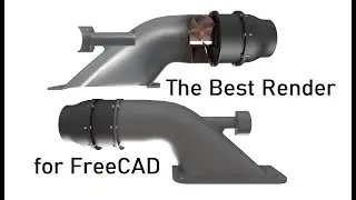 FreeCAD Tutorial | The Free and Simple CAD Rays Render for FreeCAD Assembly