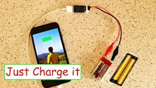 How to make a Portable cell-phone charger that charges with everything
