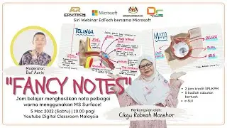 "Fancy Notes" : Siri Webinar EdTech bersama Microsoft