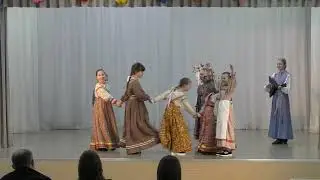 Заенька, выйди в сад.  А мы сеяли лен