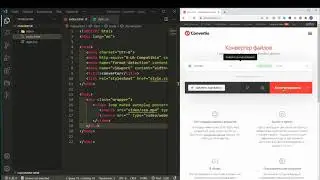 Online generator for converting HTML CSS mp4 to webm.