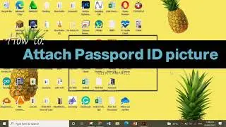 How to: Attach Passport ID Picture using PowerPoint