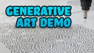 How I Create Generative Art for the AxiDraw Pen Plotter