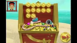 Jake and the NeverLand Pirates Game Episode of Treasure Hunt