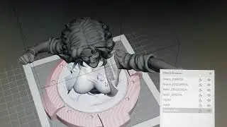 Meio corpo da Vampira, customizado para Flashforge Finder