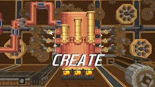 46 минут молча делаю паровой котёл в Minecraft | Create mod
