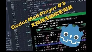 100% pure GDScript Godot Mod Player #3 Implemented XM format
