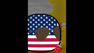 Свободная Америка Countryballs #Shorts