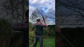 Shooting a SWEET Recurve Bow
