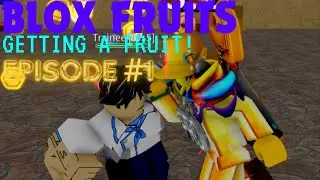 BLOX FRUITS - Getting a Fruit! (Episode #1) I Roblox