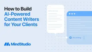 How to Build AI Powered Content Writers