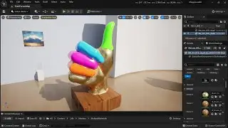 Add another material to mesh in Unreal Engine 5 (modeling tools tutorial)