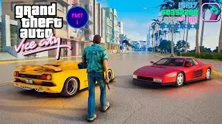 Прохождение Grand Theft Auto Vice City Definitive Edition Часть 1