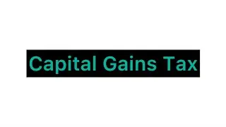 Capital Gains Tax//Introduction (Taxation)
