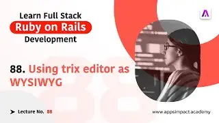 Working With Trix Editor as ActionText in Rails