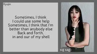 Bebe Rexha Break My Heart Myself (feat. Yeji & Ryujin of ITZY) Easy Lyrics
