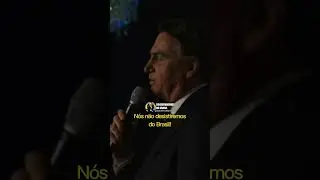"Nós não desistiremos do Brasil" diz #Bolsonaro em Miami! #jairbolsonaro