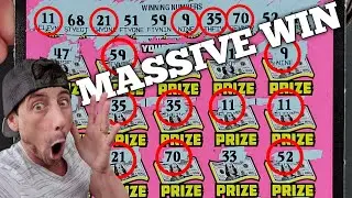 MASSIVE 500X WINNER!!! 23 Matches on One Ticket🚀