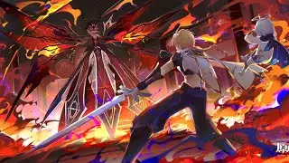 Прохожу боссов в игре Genshin Impact