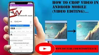 How to crop video in android mobile (Video editing)