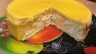 Творожно-тыквенная  запеканка без муки
