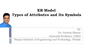 Types of Attributes and Its symbols