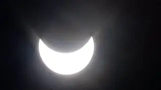 Partial solar eclipse #2 - Budapest, Hungary - 2015.03.20 (Napfogyatkozás)
