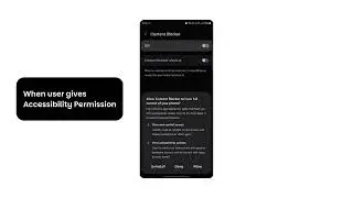 Content Blocker: Accessibility Permission Declaration