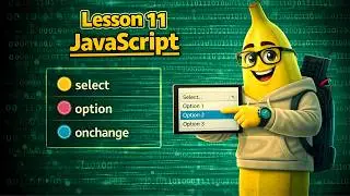 11 - The onchange event in select option (JavaScript) | JS lessons