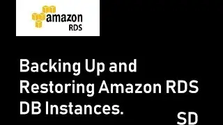 Restoring a Backup into an Amazon RDS MySQL DB Instanc