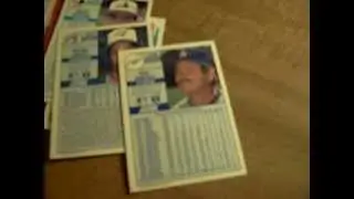 90's baseball mustache baseball cards
