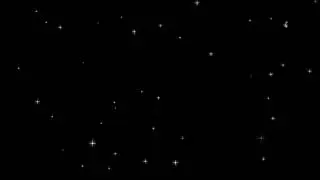 Black screen Star, Particle night stars, Particle Light Effect