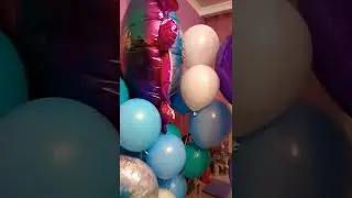Собачка под... ШАРАМИ!!!