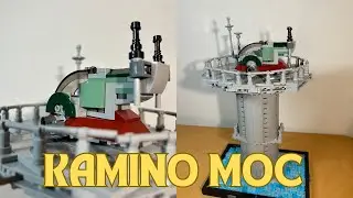 LEGO Star Wars Kamino Landing Pad MOC Diorama