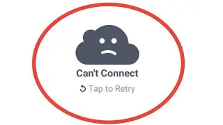 How to fix can't connect tap to retry facebook android