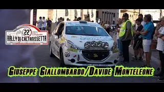 Rally di Caltanissetta 2024 - Giuseppe Giallombardo/Davide Monteleone (Peugeot 208 VTI)
