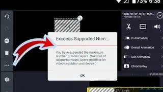 how to fix green screen video layer problem in kinemaster ||kinemaster video layer problem fix