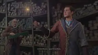 Hogwarts Legacy: Getting my wand at Ollivanders!