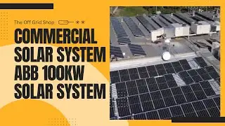 Commercial solar system ABB 100kw Solar system