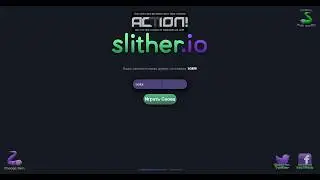 Играю в Slither.io (Слизарио)