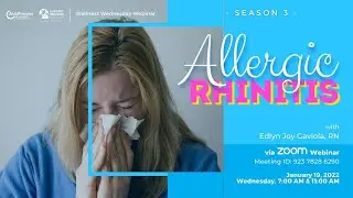 APOSI Community Webinar | Wellness Wednesday | Allergic Rhinitis
