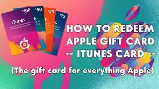 How To Redeem Apple Gift Card (iTunes Card) (Nigeria & Other Countries) - [romshillzz]