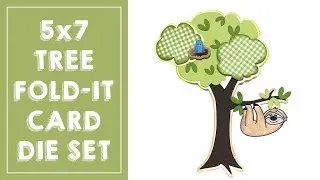 The Stamps of Life: Tree Fold & moresloths2stamp Clear Stamps & Dies