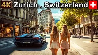 Experience Zurich Switzerland in 4K like NEVER Before!
