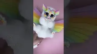 Радужный дракончик в смешанной технике! Открыт предзаказ💖