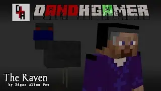 The Raven in Minecraft: Edgar Allan Poe