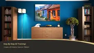 Online -LIVE 3dsmax & V-ray Training with Projects Support for 1 YEAR !